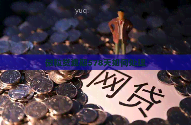 微粒贷逾期578天如何处理