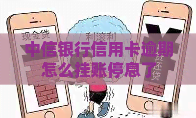 中信银行信用卡逾期怎么挂账停息了