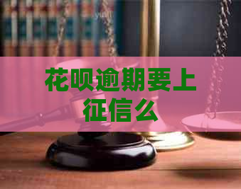 白条逾期要上么