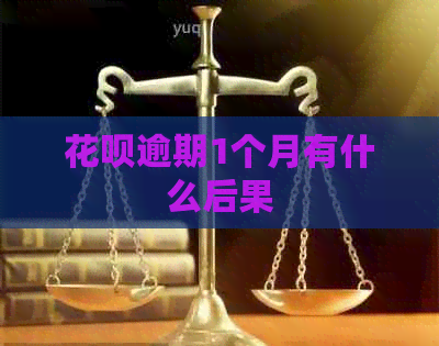 白条逾期1个月有什么后果