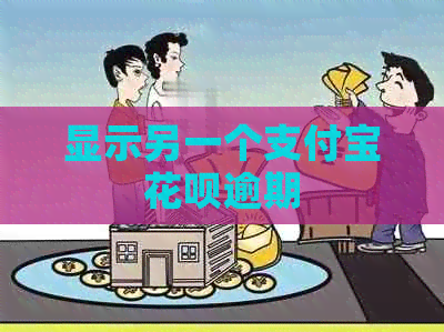 显示另一个信用卡白条逾期