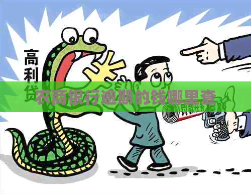 农商银行逾期的钱哪里查