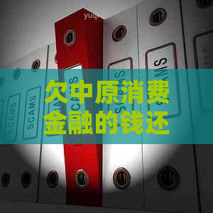 欠中原消费金融的钱还不上怎么办