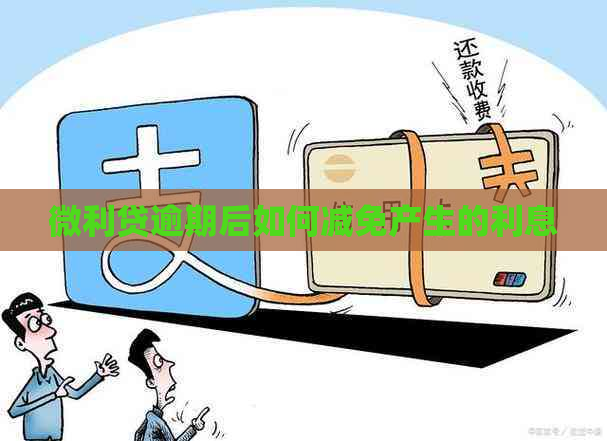微利贷逾期后如何减免产生的利息