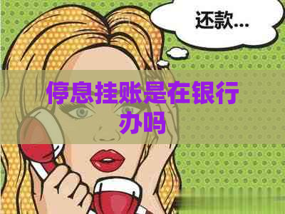 停息挂账是在银行办吗