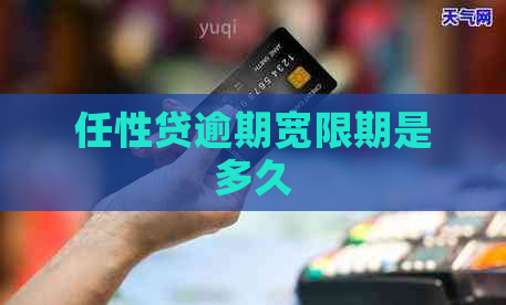 任性贷逾期宽限期是多久
