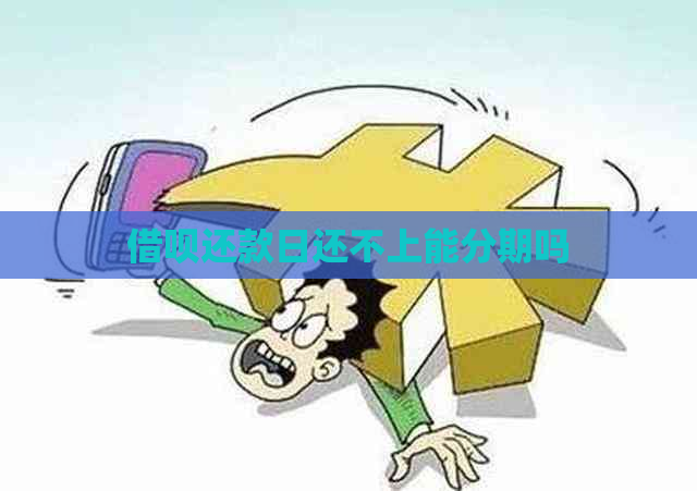 信用卡还款日还不上能分期吗