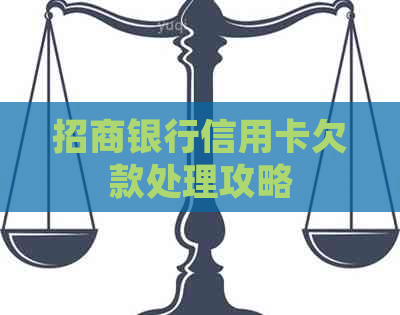 招商银行信用卡欠款处理攻略