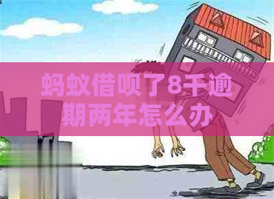蚂蚁信用卡了8千逾期两年怎么办