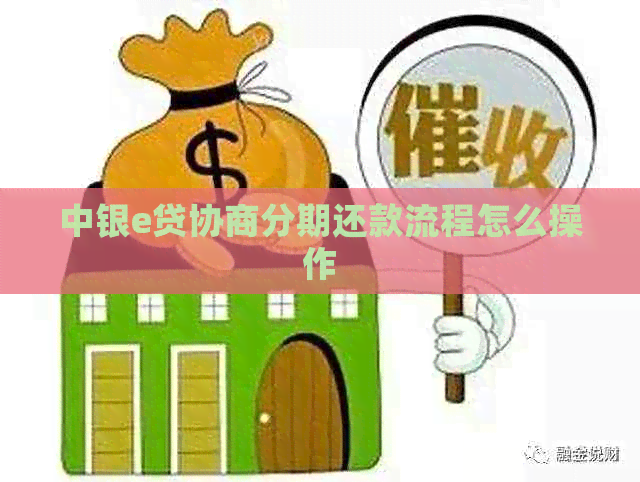 中银e贷协商分期还款流程怎么操作