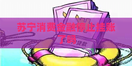 苏宁消费金融停止挂账了吗