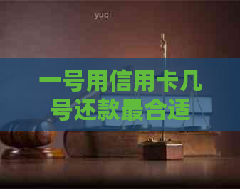 一号用信用卡几号还款最合适
