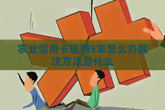 农业信用卡逾期5年怎么办解决方法是什么