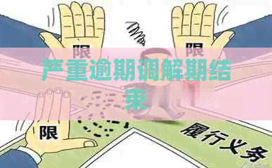 严重逾期调解期结束