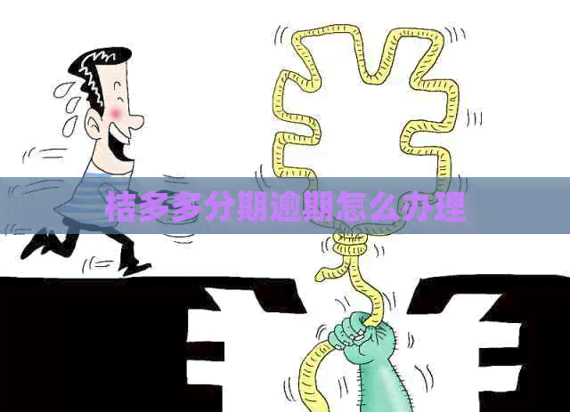 桔多多分期逾期怎么办理