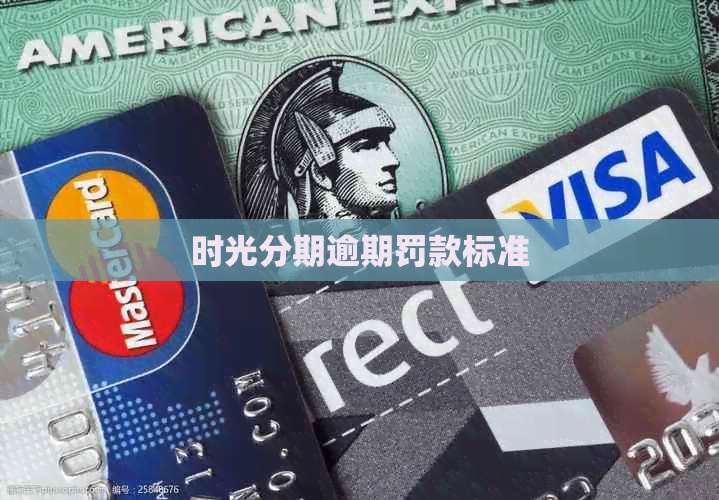 时光分期逾期罚款标准