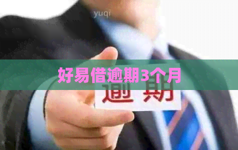 好易借逾期3个月