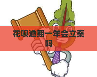 白条逾期一年会立案吗