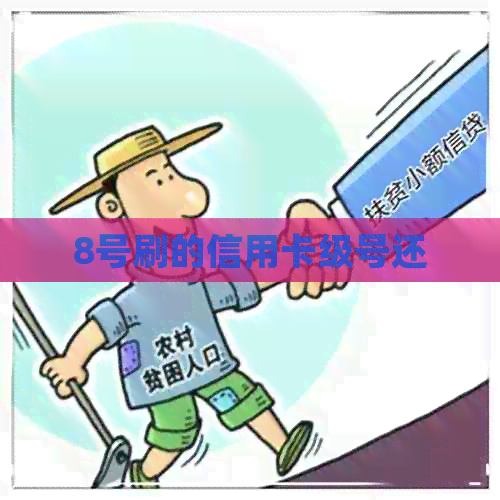 8号刷的信用卡级号还