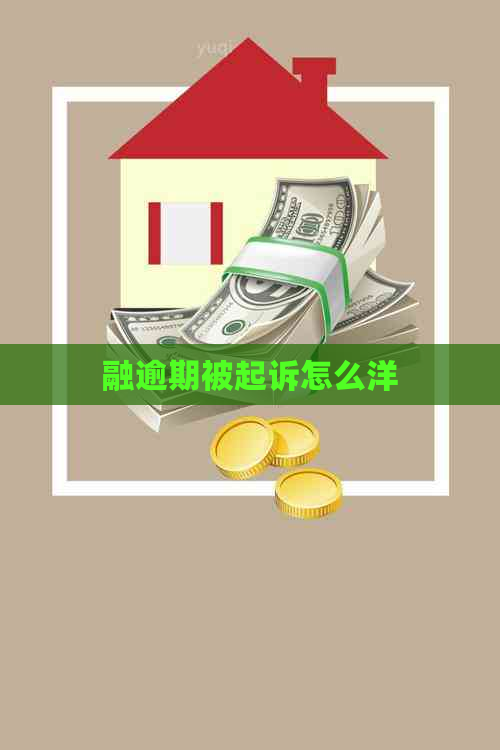 融逾期被起诉怎么洋