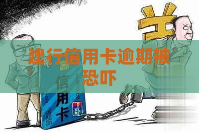建行信用卡逾期被