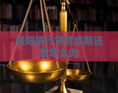 洛阳银行贷款逾期还款怎么办
