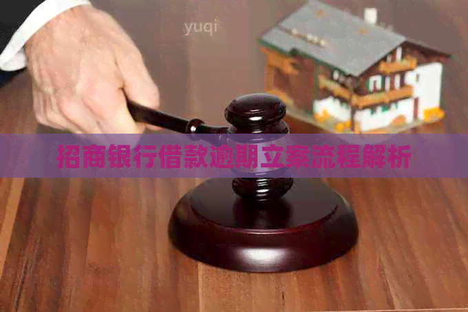 招商银行借款逾期立案流程解析