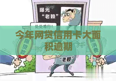今年网贷信用卡大面积逾期