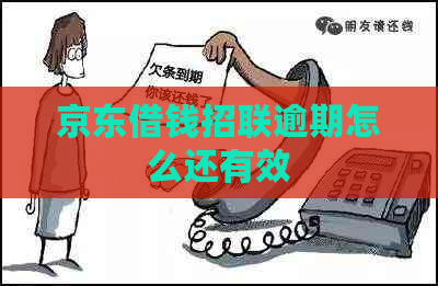 京东借钱招联逾期怎么还有效