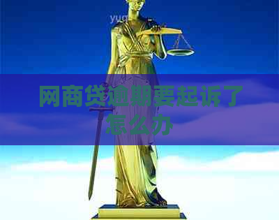 白条贷逾期要起诉了怎么办