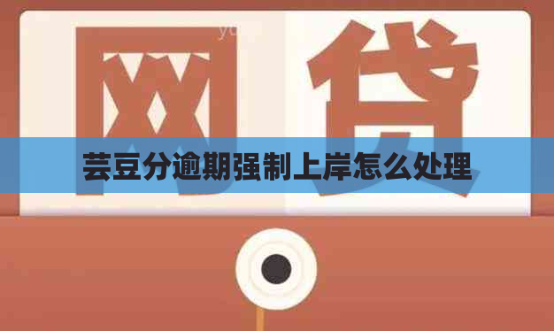 芸豆分逾期强制上岸怎么处理