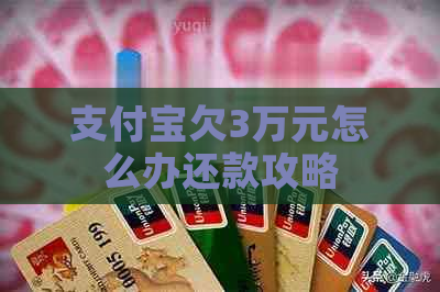 信用卡欠3万元怎么办还款攻略