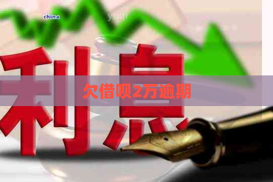 欠信用卡2万逾期