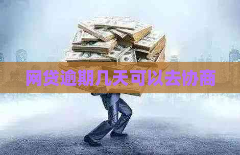 网贷逾期几天可以去协商
