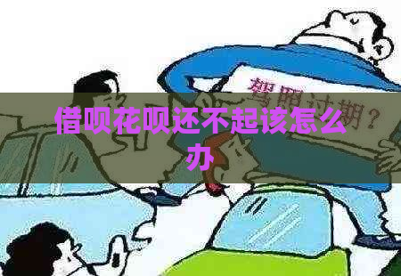 借呗花呗还不起该怎么办