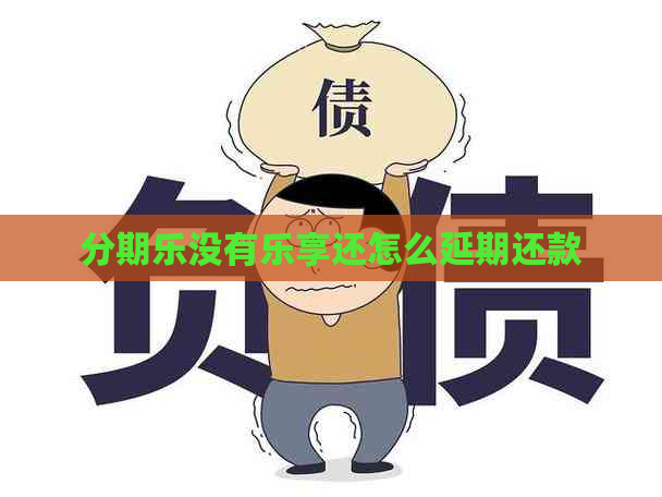 没有乐享还怎么延期还款