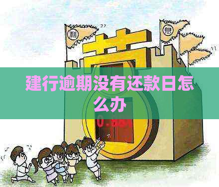 建行逾期没有还款日怎么办