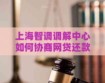 上海智调调解中心如何协商网贷还款