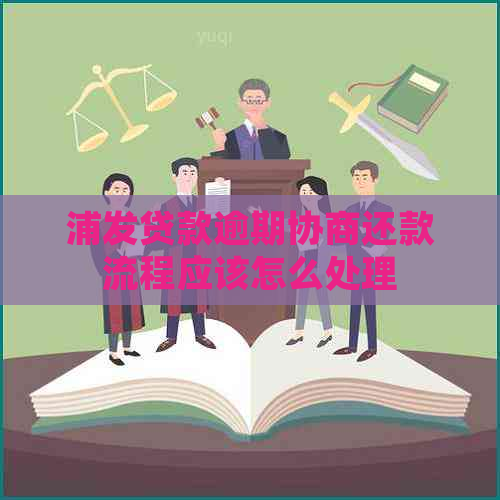 浦发贷款逾期协商还款流程应该怎么处理