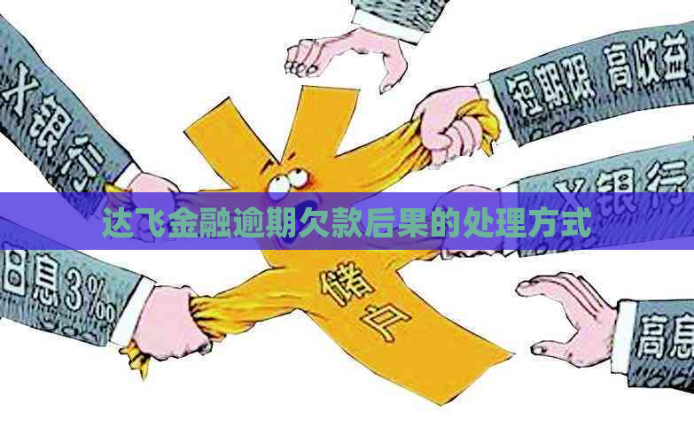 达飞金融逾期欠款后果的处理方式
