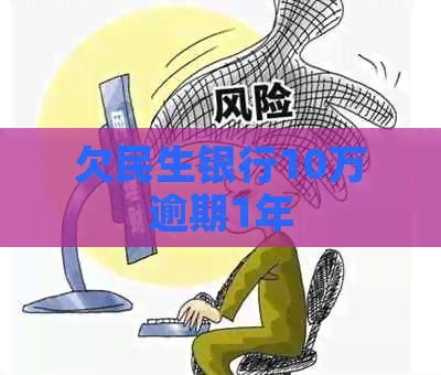 欠民生银行10万逾期1年
