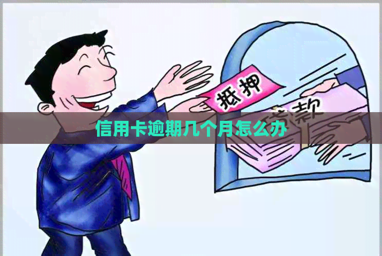信用卡逾期几个月怎么办