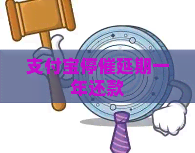 信用卡停催延期一年还款