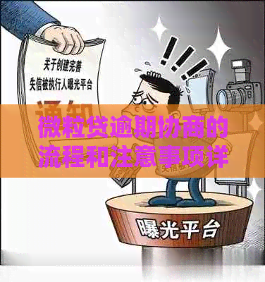 微粒贷逾期协商的流程和注意事项详解