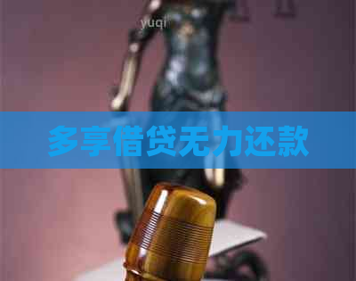 多享借贷无力还款