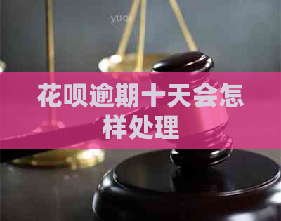 白条逾期十天会怎样处理