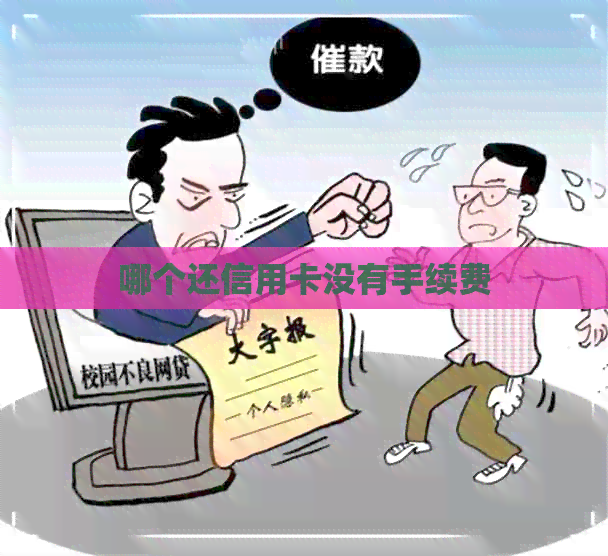 哪个还信用卡没有手续费