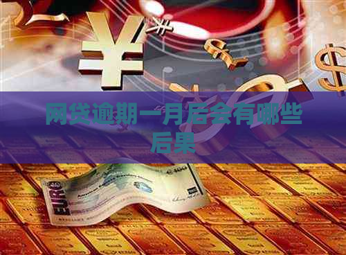 网贷逾期一月后会有哪些后果