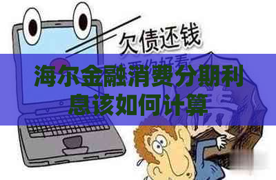 海尔金融消费分期利息该如何计算