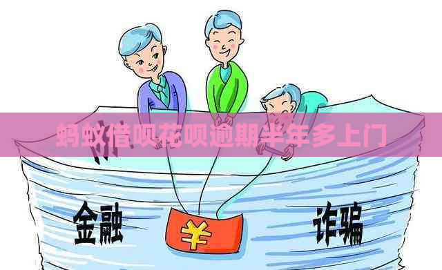 蚂蚁借呗花呗逾期半年多上门